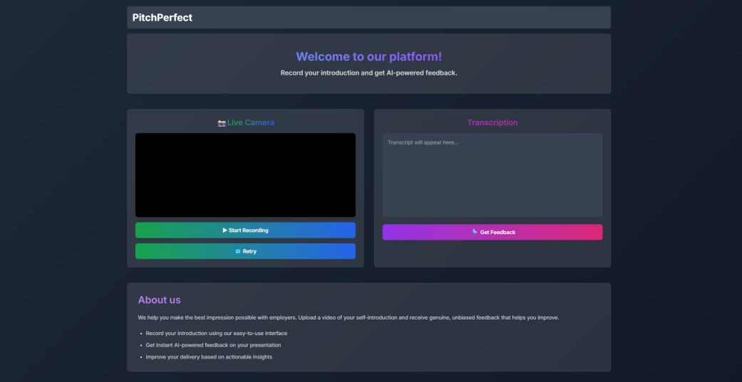 PitchPerfect Project